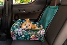 Fotelik legowisko do samochodu dla psa 