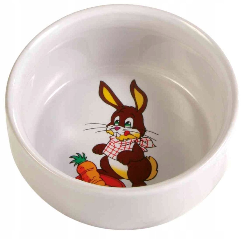 Trixie TX-6063 miska ceramiczna dla królika 300 ml Trixie TX-6063 miska ceramiczna dla królika 300 ml