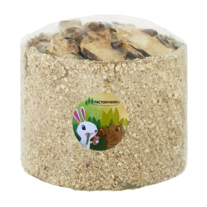 Factory Herbs WEGE BOX Cykoria – tunel warzywny z sianem dla królików i gryzoni 130–150 g