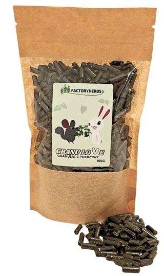 FactoryHerbs Granulat z ziela pokrzywy 150g