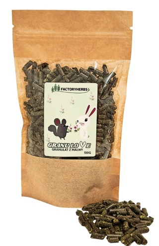 FactoryHerbs Granulat z ziela malwy 150g