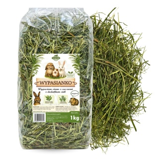 Samfarm WYPASIANKO 1kg – herbal hay from the dryer for rabbits and rodents