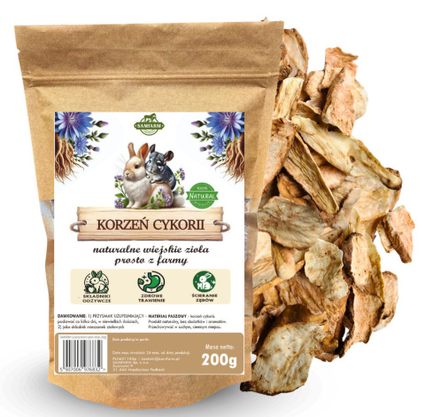 Samfarm cykoria plasterki 200g Samfarm cykoria plasterki 200g