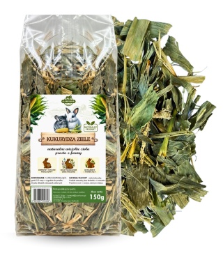 Samfarm Kukurydza ziele 150g – suszone zioła dla królików i gryzoni