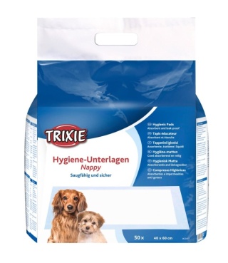 Trixie Hygienic Pads for Rabbits & Rodents 40 × 60 cm, 50 szt.