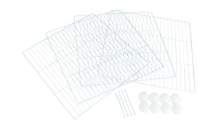 Trixie Expansion Set for Indoor Playpen – 4 Panels, White, 35 × 35 cm