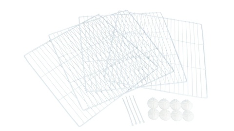 Trixie Expansion Set for Indoor Playpen – 4 Panels, White, 35 × 35 cm Trixie Expansion Set for Indoor Playpen – 4 Panels, White, 35 × 35 cm