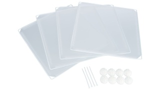 Trixie Expansion Set for Indoor Playpen – 4 Transparent Panels, 35 × 35 cm
