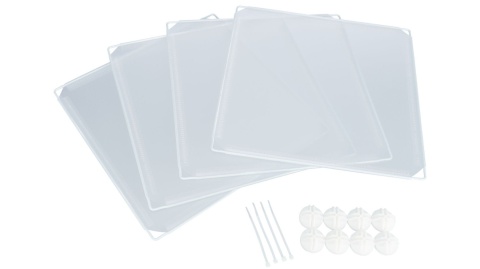 Trixie Zestaw rozszerzający do wybiegu – 4 przezroczyste panele, 35 × 35 cm Trixie Zestaw rozszerzający do wybiegu – 4 przezroczyste panele, 35 × 35 cm