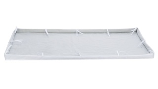 Trixie Fabric Floor Mat for Indoor Playpen 140 × 70 cm – Grey/White