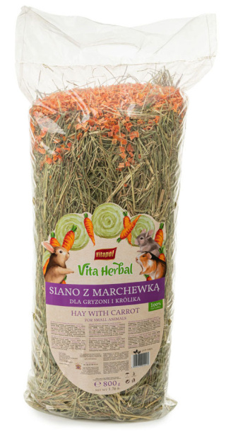 Vitapol Vita Herbal Hay with Carrot 800g
