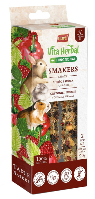 Vitapol Vita Herbal Functional Smakers Skin & Coat