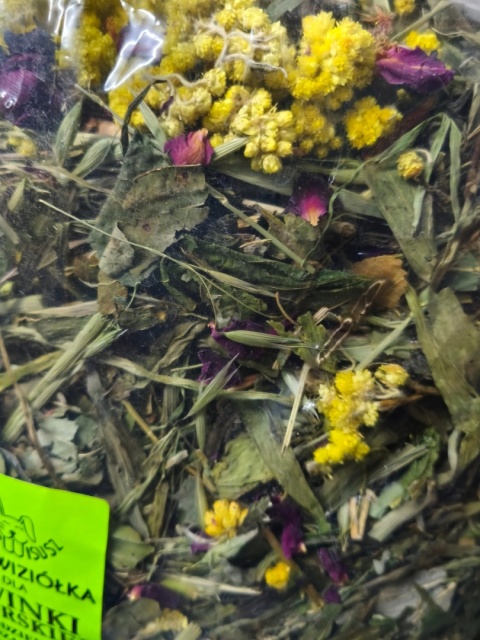 Wyrwisusz Wyrwiziółka 1kg – daily herbal mix for guinea pigs