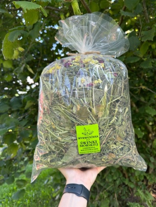 Wyrwisusz Wyrwiziółka 1kg – mieszanka ziół dla świnki morskiej