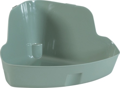 ZOLUX NEOLIFE – Toaleta narożna dla królika, kuweta kolor zielony