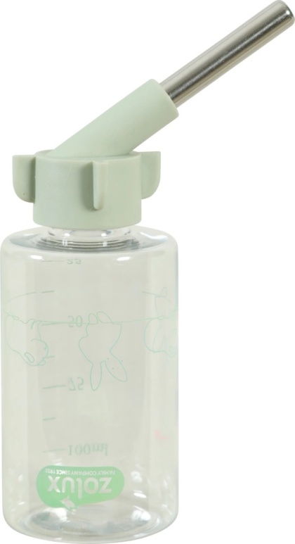 ZOLUX COSY Poidełko z miarką dla gryzoni, 100 ml – zielone