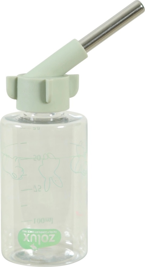 ZOLUX COSY Poidełko z miarką dla gryzoni, 100 ml – zielone