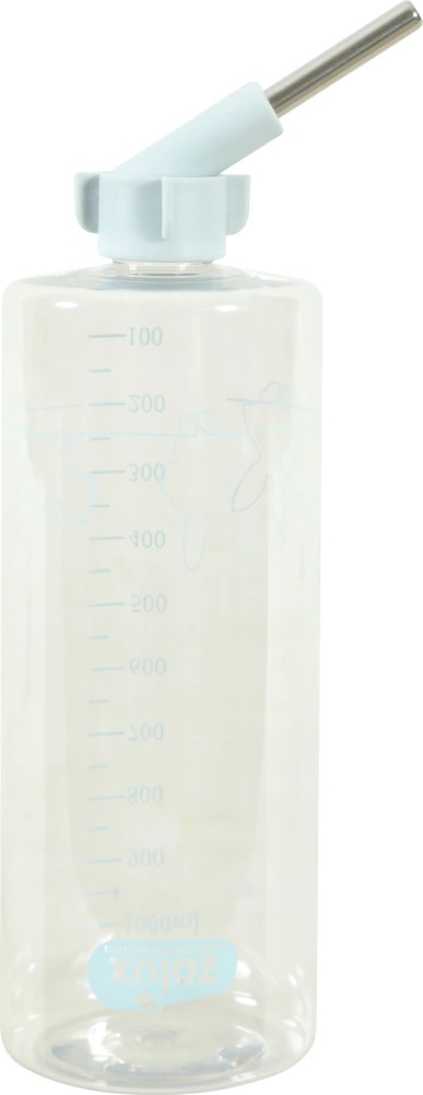 ZOLUX COSY Poidełko z miarką dla królika i gryzoni, 1000 ml – niebieskie