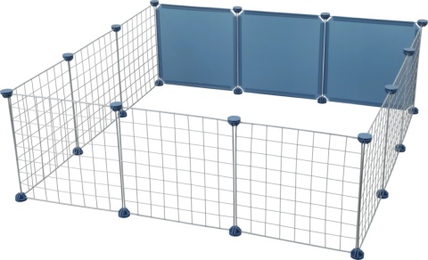 ZOLUX NEOLIFE – Wybieg Neopark dla kawii domowej (świnki morskiej) – niebieski
