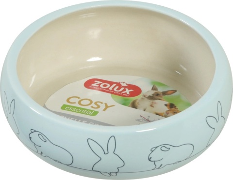 ZOLUX COSY – Miska ceramiczna dla gryzonia przeciw zachlapaniom 250 ml – niebieska ZOLUX COSY – Miska ceramiczna dla gryzonia przeciw zachlapaniom 250 ml – niebieska