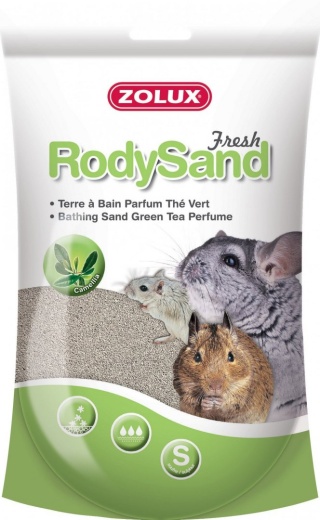 Zolux piasek do kąpieli Rody Sand 2l - zielona herbata