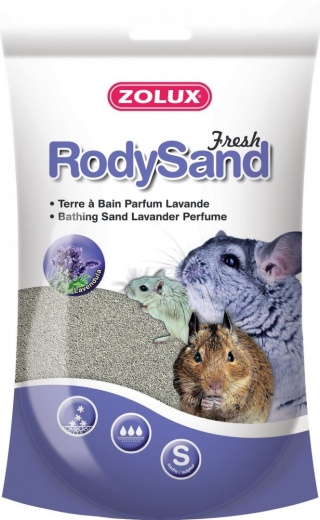 Zolux piasek do kąpieli Rody Sand 2l - lawenda