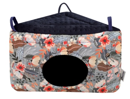 Domek narożny dla szczurów, szynszyli, koszatniczek, świnek morskich