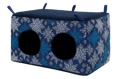 Double house for chinchillas, rats, degus