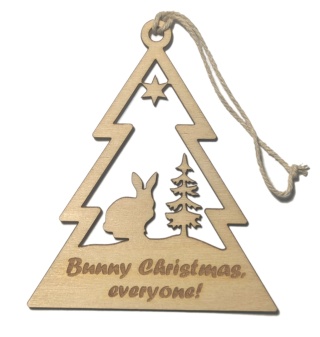 Drewniana bomba dekoracyjna – ozdoba ze sklejki