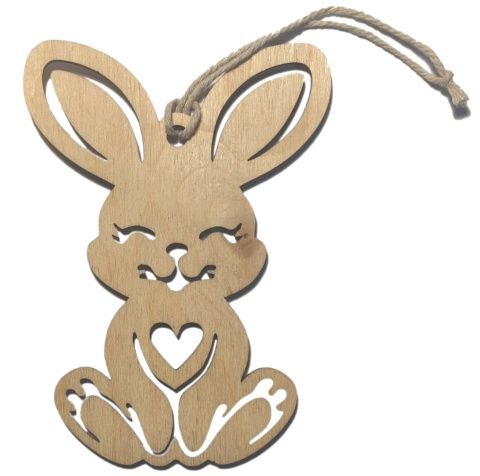 Drewniana bomba dekoracyjna – ozdoba ze sklejki