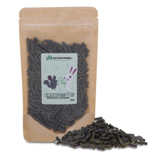 FactoryHerbs Granulat z ziela lucerny 150g