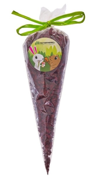 FactoryHerbs Kostki z buraka 100g – naturalny gryzak i wsparcie dla układu pokarmowego