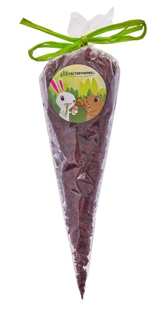 FactoryHerbs Kostki z buraka 100g – naturalny gryzak i wsparcie dla układu pokarmowego