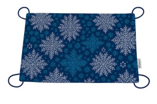 Hamak dla szczurów, szynszyli i świnek morskich – dwustronny, velvet, łatwy w czyszczeniu, do klatki i woliery