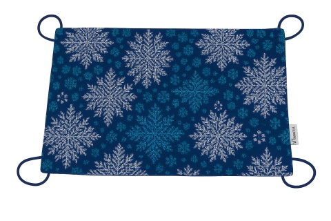 Hamak dla szczurów, szynszyli i świnek morskich – dwustronny, velvet, łatwy w czyszczeniu, do klatki i woliery