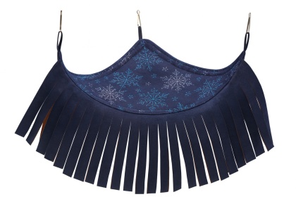 Hamak trójkątny z frędzlami dla świnek morskich, szczurów, koszatniczek