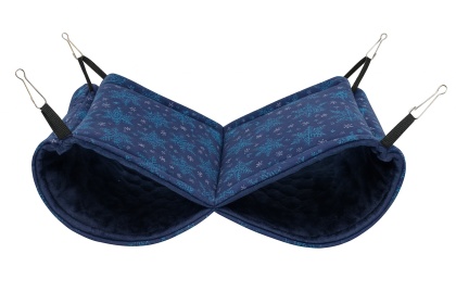 Hammock with cellar, tunnels for guinea pigs, chinchillas, degus, rats