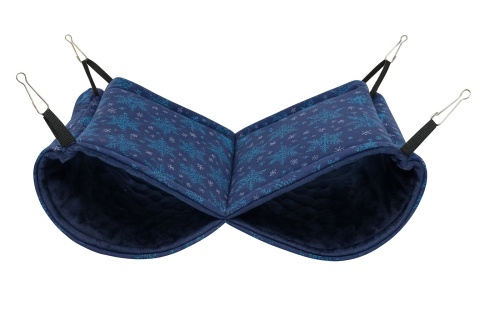 Hamak z piwnicą, tunelami dla świnek morskich, szynszyli, koszatniczek, szczurów