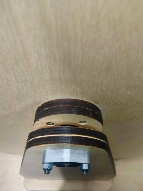 Kołowrotek drewniany 40 cm – wzmocniona konstrukcja + wyjmowana wkładka filcowa