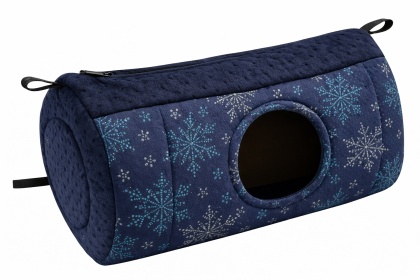 Paśnik tuba z zamkiem dla świnek morskich, królików, szynszyli, koszatniczek - paśnik materiałowy