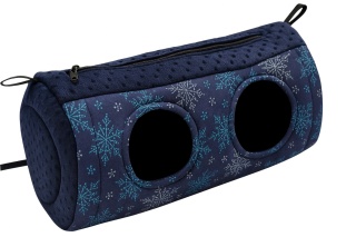 Paśnik tuba z zamkiem – kolekcja Noc Świętojańska dla świnek morskich, królików, szynszyli, koszatniczek - paśnik materiałowy