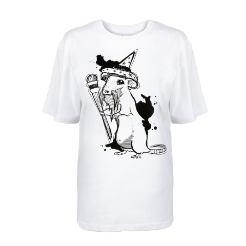 Rat XL men's / women's organic cotton T-shirt - rat t-shirt