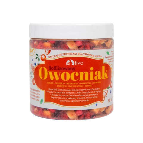 Owocniak liofilizowany – mieszanka owoców 50 g