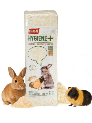 Vitapol Compressed Wood Shavings 12-14 L – Natural Bedding for Rabbits and Rodents