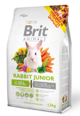 Brit Animals Rabbit Junior Complete karma dla młodych królików 1,5kg