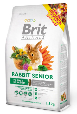 Brit Animals Rabbit Senior Complete karma dla królików seniorów 1,5kg