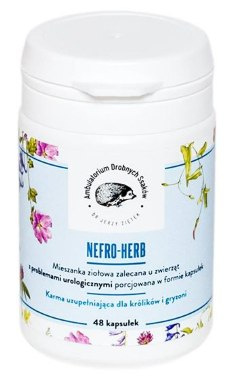 Dr Ziętek Nefro-Herb mieszanka ziołowa w kapsułkach dla królika świnki morskiej