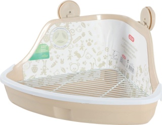 Zolux corner litter box toilet for rat, chinchilla, rodents