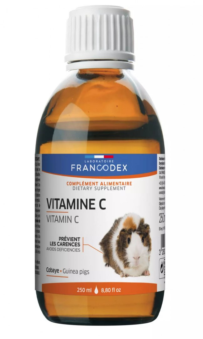 Francodex witamina C 250ml dla świnek morskich i innych gryzoni