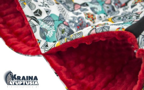 Hamak podwójny z piwnicą, tunelami "Abstrakcja" dla świnek morskich, szynszyli Hamak podwójny z piwnicą, tunelami "Abstrakcja" dla świnek morskich, szynszyli